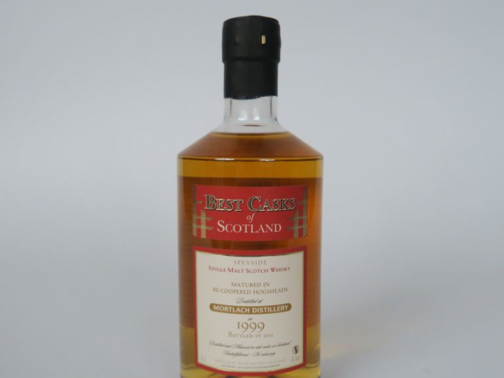 1 BOUTEILLE MORTLACH (70cl/43°) 'Best Casks' Distillation : 1999 - Emb