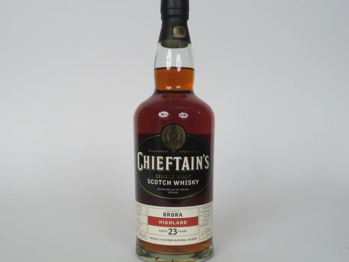 1 BOUTEILLE BRORA (70cl/46°) 'Chieftain's Choice / PX Sherry Butt / 75