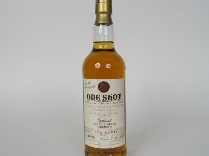 1 BOUTEILLE BEN NEVIS (70cl/46°) 'One Shot' Distillation : 1995 - Embo