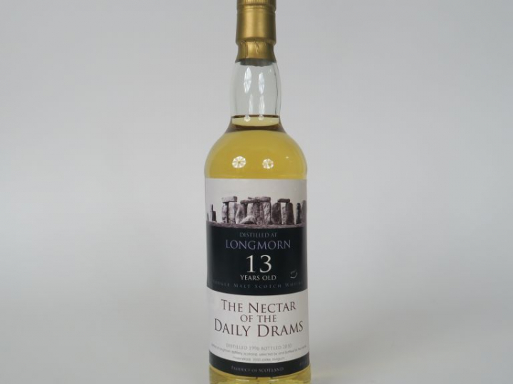 1 BOUTEILLE LONGMORN (70 cl/49°) Distillation : 1996 - Embouteillage :
