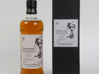 Vente aux enchères 1 BOUTEILLE MARS WHISKY "KOMAGATKE" DISTILLE EN 2012 CASK #1555 58,8° 