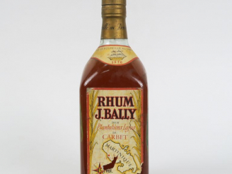 Vente aux enchères 1 BOUTEILLE RHUM J. BALLY 45° - 1970