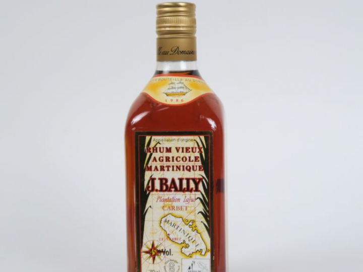 1 BOUTEILLE RHUM J. BALLY 45° - 1986