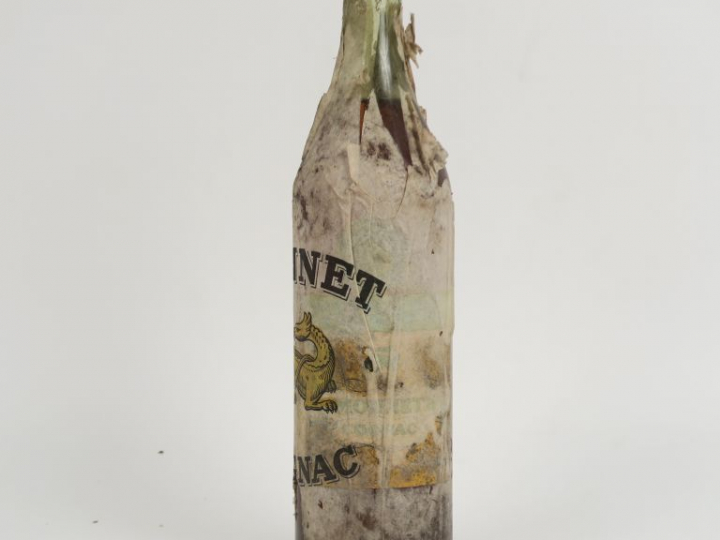 1 VIEILLE BOUTEILLE COGNAC MONNET