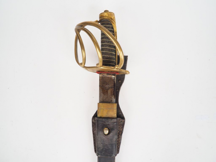 Rare sabre de combat des troupes à cheval de la maison militaire de Mo