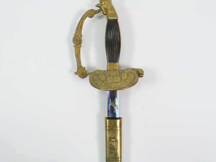 Très belle épée d’officier supérieur de la garde nationale époque Loui