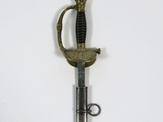 Vente aux enchères Belle épée d’officier époque second Empire grenadier voltigeur de la g