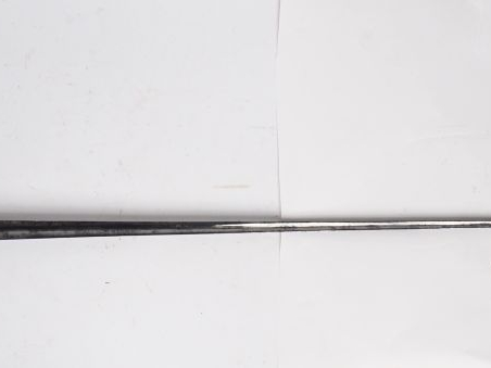 Epée de cour en marcassite d’acier, lame triangulaire à trois pans cre