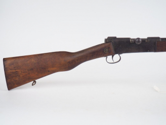 Vente aux enchères Fusil lebel scolaire calibre 6 mm, arme numéro 9181.Canon rayé. Montur