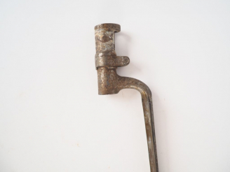 Vente aux enchères Rare baïonnette à douille autrichienne modèle 1854 pour fusil réglemen