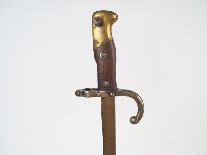 Baïonnette française pour fusil gras infanterie 1874 issue de la « Man