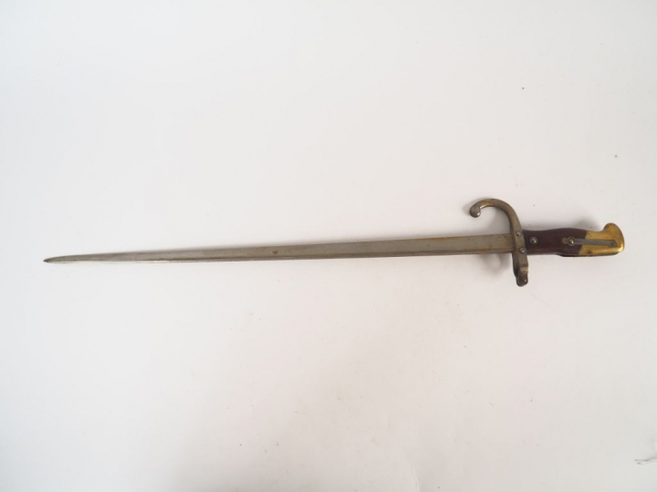 Baïonnette française pour fusil gras infanterie 1874 issue de la « Man