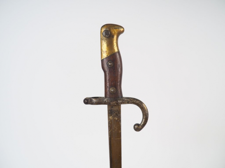 Baïonnette française pour fusil gras infanterie 1874 issue de la manuf