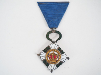 Vente aux enchères Croix de chevalier de l’ordre de la couronne de Yougoslavie (instituée