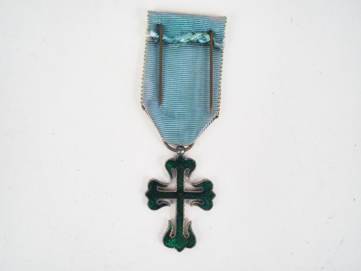 Croix de chevalier de l’ordre portugais militaire de St Benoit d’Avis,