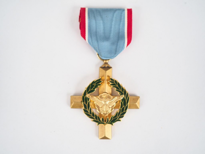 belle croix en bronze et émail, air force cross des Etats-Unis (1960) 
