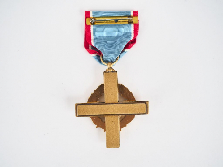 belle croix en bronze et émail, air force cross des Etats-Unis (1960) 