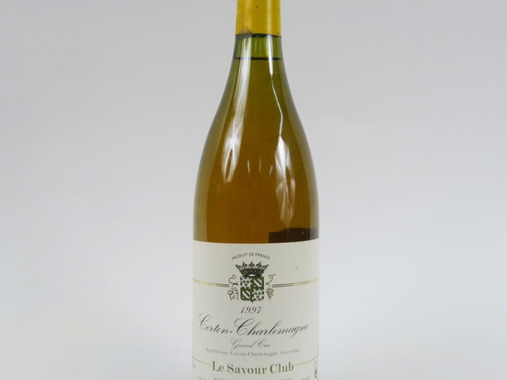 1 BOUTEILLE CORTON CHARLEMAGNE GC SAVOUR CLUB - 1997