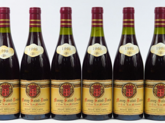 Vente aux enchères 6 BOUTEILLES MOREY ST DENIS 1er CRU 'LES MILLANDES' R. BRILLARD - 1996