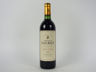 Vente aux enchères 1 BOUTEILLE CHÂTEAU TALBOT GCC ST JULIEN - 1983 - BG