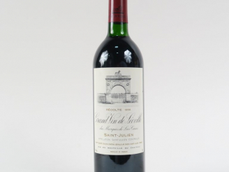 Vente aux enchères 1 BOUTEILLE CHÂTEAU LÉOVILLE LAS CASES GCC ST JULIEN - 1988 - BG