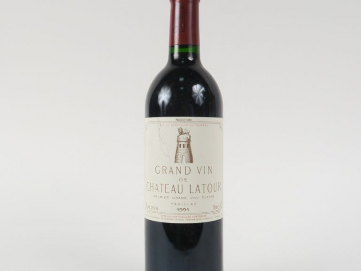 1 BOUTEILLE CHÂTEAU LATOUR 1er GCC PAUILLAC - 1991