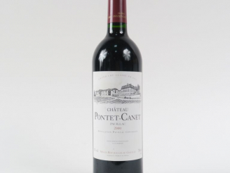 Vente aux enchères 1 BOUTEILLE CHÂTEAU PONTET CANET GCC PAUILLAC - 2000