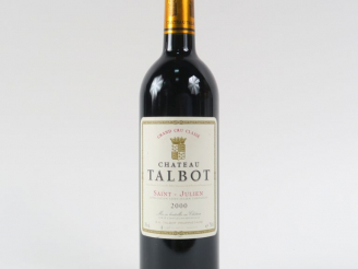 Vente aux enchères 1 BOUTEILLE CHÂTEAU TALBOT GCC ST JULIEN - 2000