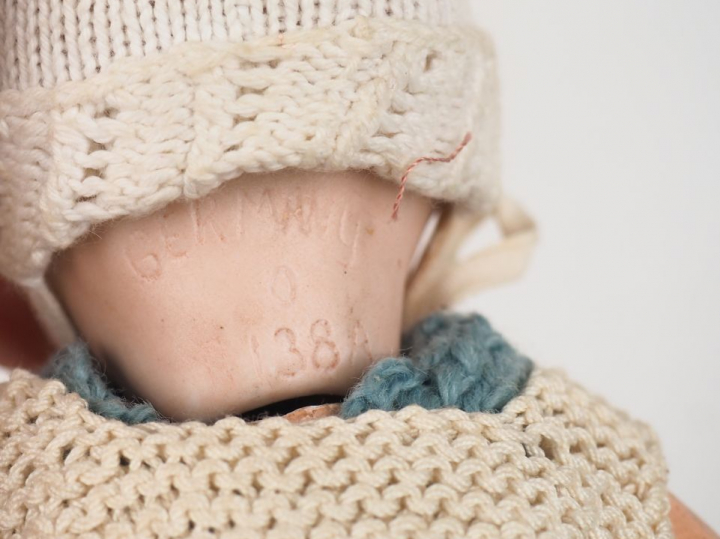 Lot de 2 petits bébés nouveaux-nés fabrication allemande 1910/1920, co