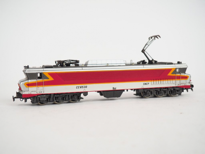TAB HO matériel roulant motrice CC 6530 SNCF circa 1970 marquée TAB Gé