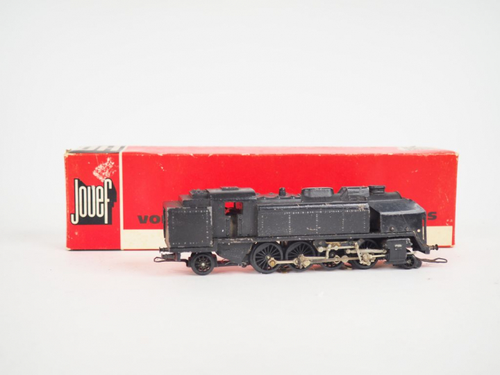 MINIATRAIN ? Kit métal monté d’un locotender 141 SNCF BE d’usage dans 
