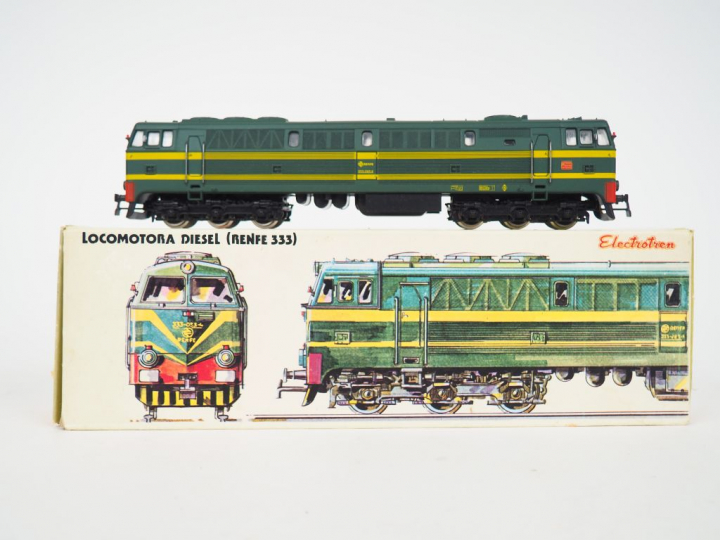 ELECTROTREN HO Matériel roulant réf 2020 motrice Diesel type CC 333 RE