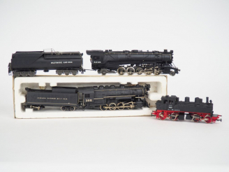 Vente aux enchères RIVAROSSI HO Matériel roulant lot de 3 locomotives vapeur dont locoten