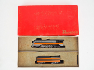 Vente aux enchères RIVAROSSI HO Matériel roulant coffret 1580 comprenant locomotive 232 o