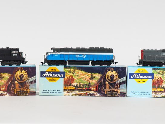 ATHEARN HO matériel roulant Kit métal monté lot de 3 motrices américai