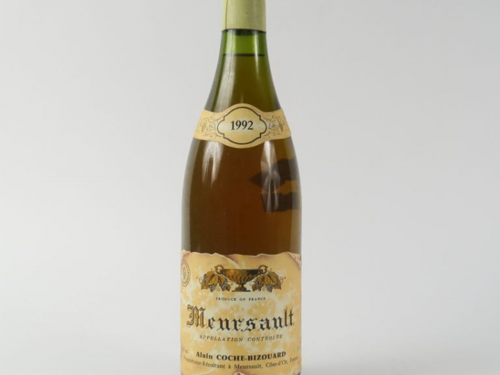 1 BOUTEILLE MEURSAULT ALAIN COCHE BIZOUARD - 1992