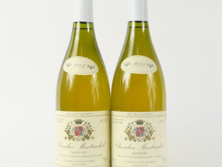 2 BOUTEILLES CHEVALIER MONTRACHET GC LAFOREST - 2002