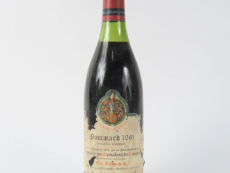 Vente aux enchères 1 BOUTEILLE POMMARD TASTEVINAGE MISE LEROY - 1961 - ELA