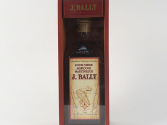 Vente aux enchères 1 BOUTEILLE RHUM J. BALLY 45° - COFFRET