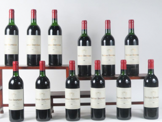 Vente aux enchères 12 BOUTEILLES CHÂTEAU DESMIRAIL GCC MARGAUX - 1985 - CBO - 6 BG/2 LB/1