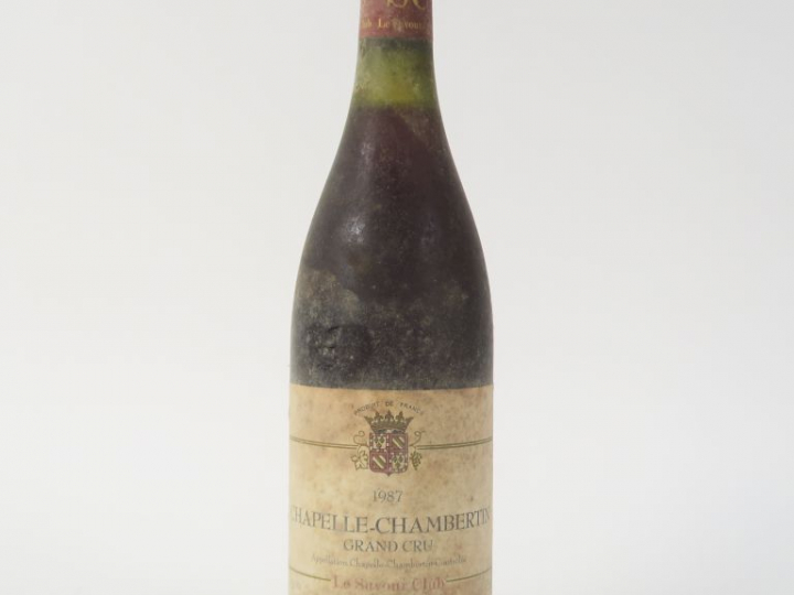 1 BOUTEILLE CHAPELLE CHAMBERTIN GC SAVOUR CLUB - 1987 - BS