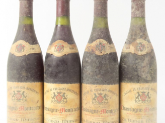 Vente aux enchères 4 BOUTEILLES CHASSAGNE MONTRACHET CHÂTEAU DE CHASSAGNE MONTRACHET BADE