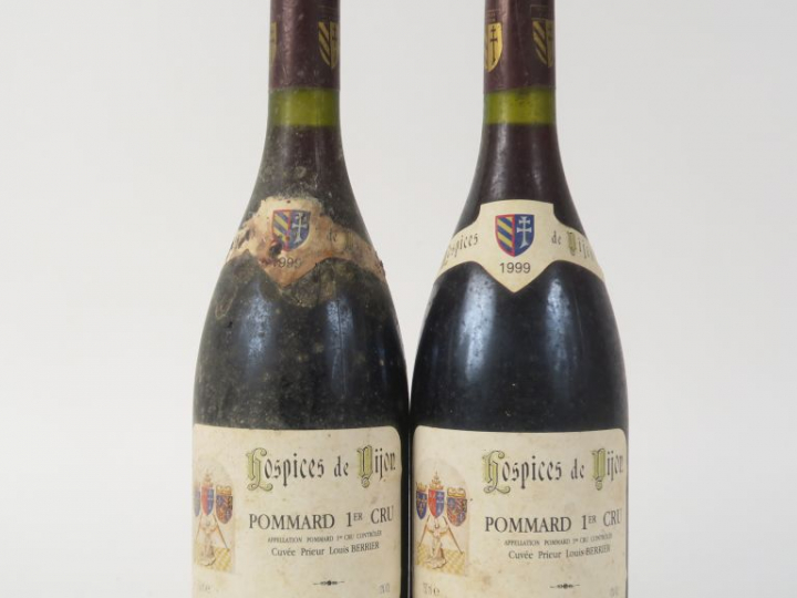2 BOUTEILLES POMMARD 1er CRU 'CUVÉE PRIEUR LOUIS BERRIER' HOSPICES DE 