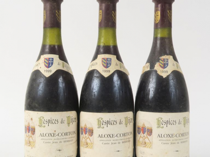 3 BOUTEILLES ALOXE CORTON HOSPICES 'CUVÉE JEAN de BERBISEY' HOSPICES D