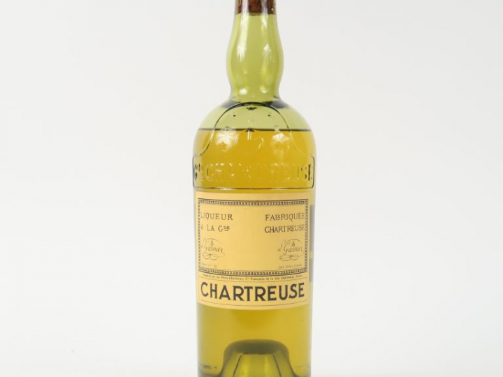 1 BOUTEILLE CHARTREUSE JAUNE PÉRIODE 1951-1956