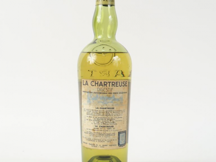 1 BOUTEILLE CHARTREUSE JAUNE PÉRIODE 1956-1964 