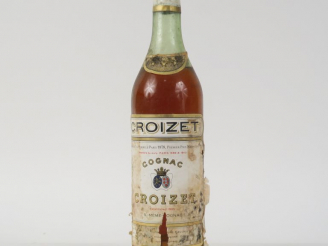 Vente aux enchères 1 VIEILLE BOUTEILLE COGNAC CROIZET - BS/EA
