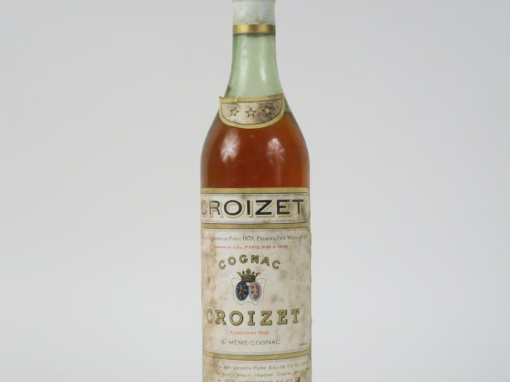 1 VIEILLE BOUTEILLE COGNAC CROIZET - BS/EA