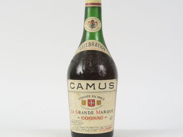 1 VIEILLE BOUTEILLE COGNAC CAMUS 'LA GRANDE MARQUE' CELEBRATION