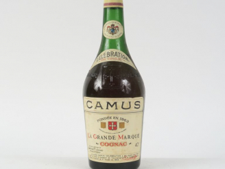 Vente aux enchères 1 VIEILLE BOUTEILLE COGNAC CAMUS 'LA GRANDE MARQUE' CELEBRATION